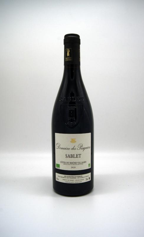 2020 Sablet red Côtes du Rhone Villages  Domaine des Pasquiers