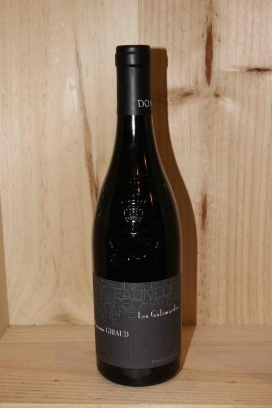 2016 Châteauneuf du Pape Les Gallimardes Rouge Domaine Giraud