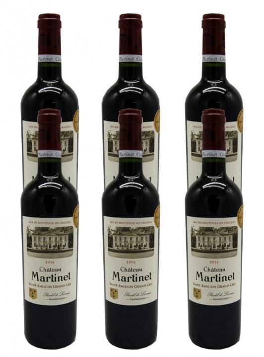 2019 Château Martinet St. Emilion Grand Cru Château Martinet 6er Paket