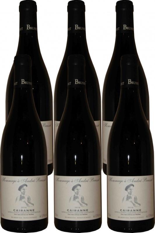 2016 Cairanne Homage to André Brusset Brusset Pack of 6