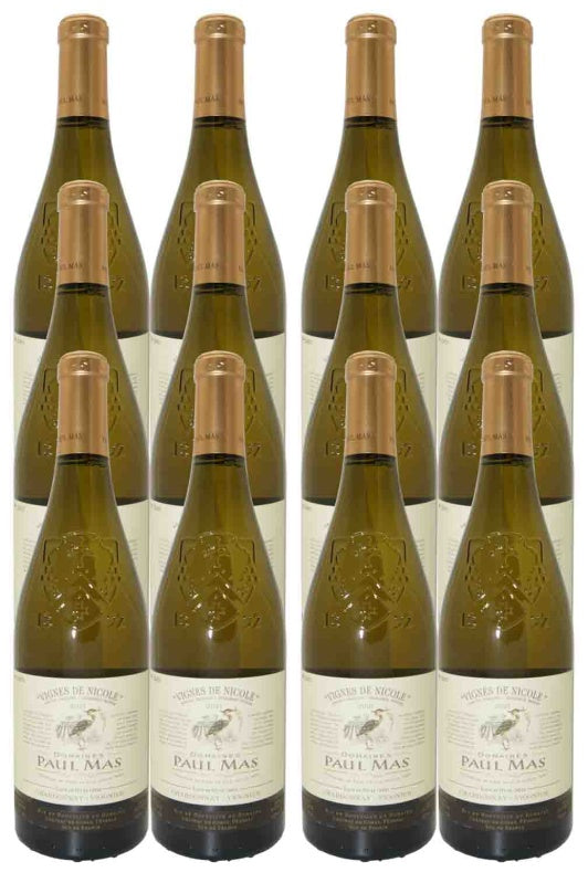 2022 Vignes de Nicole Chardonnay-Viognier Domaine Paul Mas 12er Paket