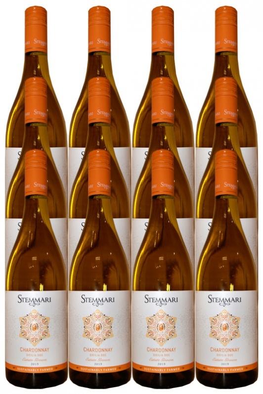 2019 Chardonnay Stemmari Stemmari 12 pack