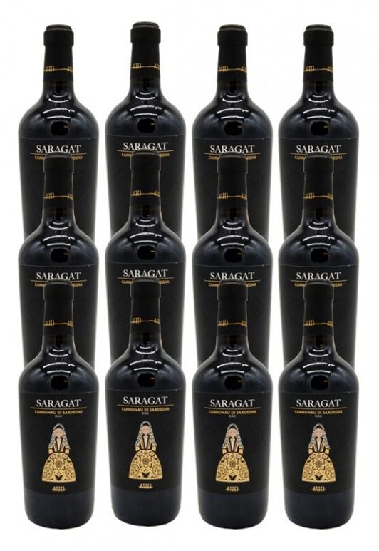 2020 Saragat Cannonau di Sardegna -Atzei- Vigneti-Zabu-Farnese 12 pack