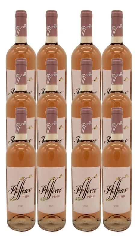 2021 Pfefferer PINK Rosato  Schreckbichl 12er Paket