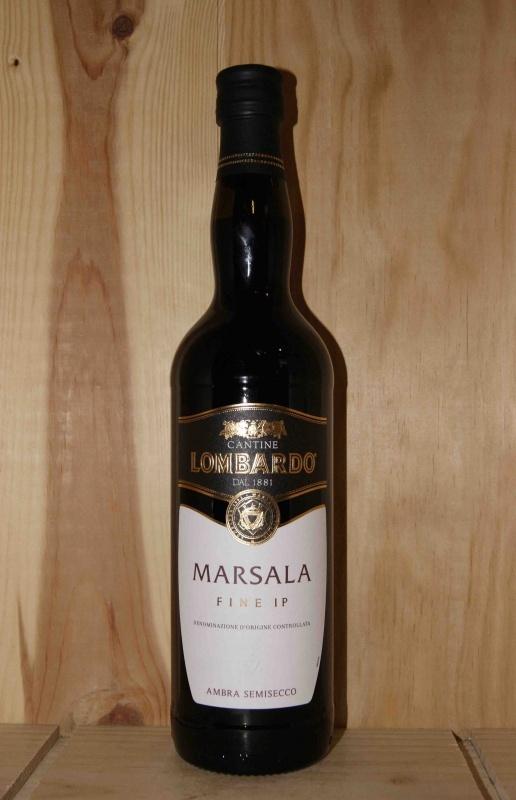 Marsala Ambra Semisecco Fine IP Cantine Lombardo - Marsala