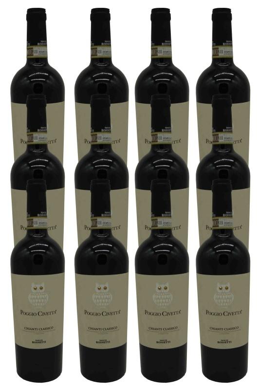 2022 POGGIO CIVETTA CHIANTI CLASSICO FARNESE Poggio Civetta 12er Paket