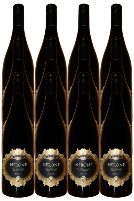 2022 Nerone Primitivo - Negroamaro Globus Wine 12 pack