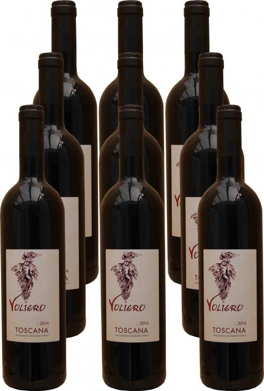 2014 Voliero Rosso Toscana 9 pack