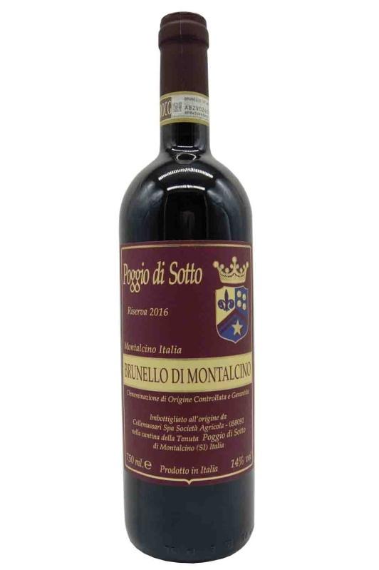 2016 Brunello di Montalcino Riserva Poggio di Sotto