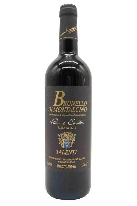 2016 Brunello di Montalcino Pian di Conti Riserva Azienda Agricola Talenti