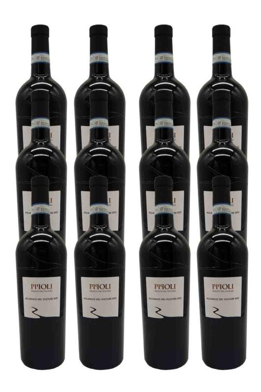 2020 Pipoli Aglianico del Vulture Rosso Vigneti del Vulture  12er Paket