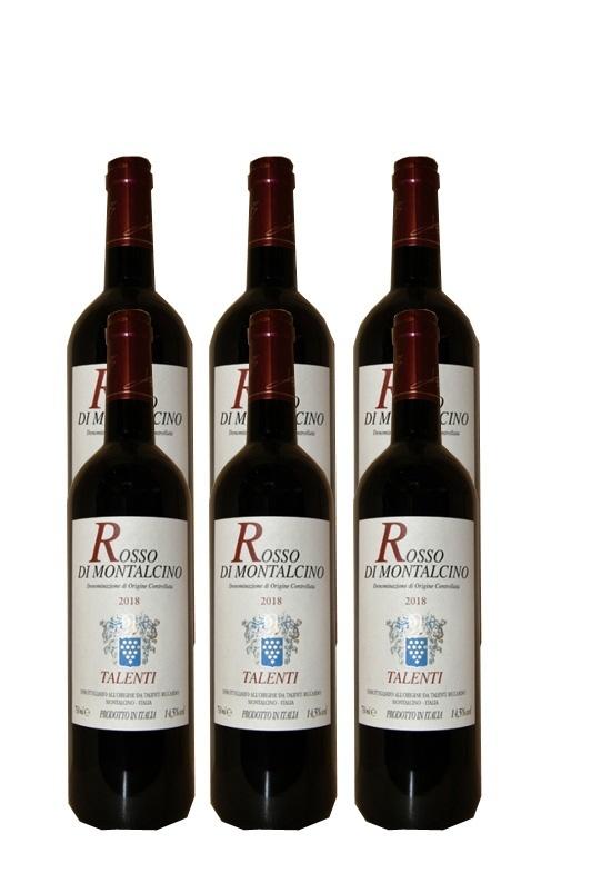 2018 Rosso di Montalcino Talenti  Azienda Agricola Talenti 6er Paket