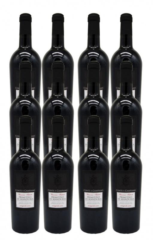 2021 Primitivo di Manduria Sexaginta Unus / Sessantuno Conte di Campiano 12 pack