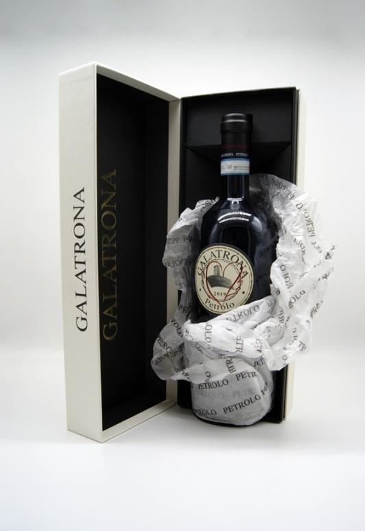 2019 Galatrona  Merlot 25 anni Val d' Arno di Sopra - Magnum Geschenkverpackung Petrolo