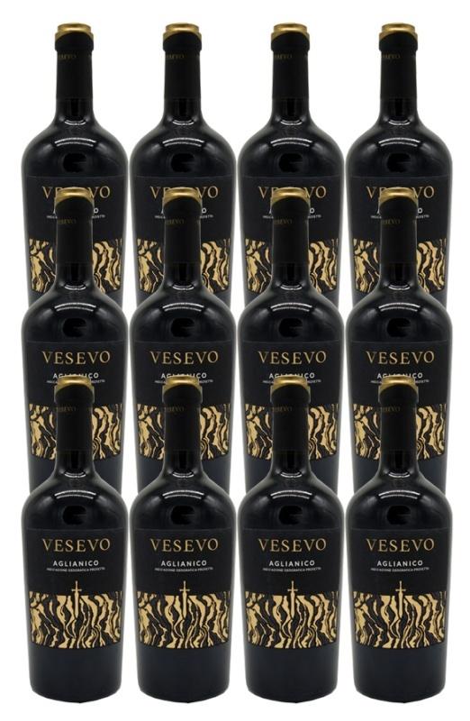 2021 Aglianico Rosso Benevenato Vesevo 12 pack