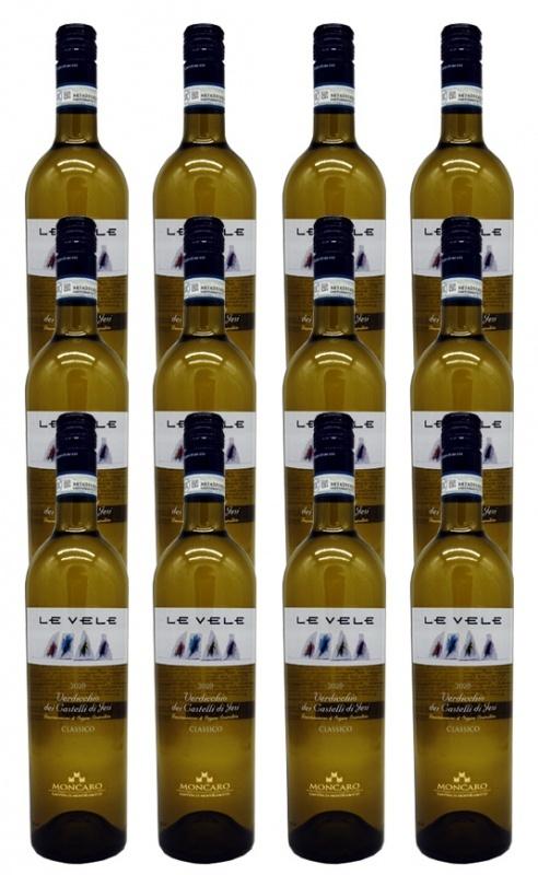 2022 Le Vele- Verdicchio dei Castelli di Jesi Moncaro 12er Paket