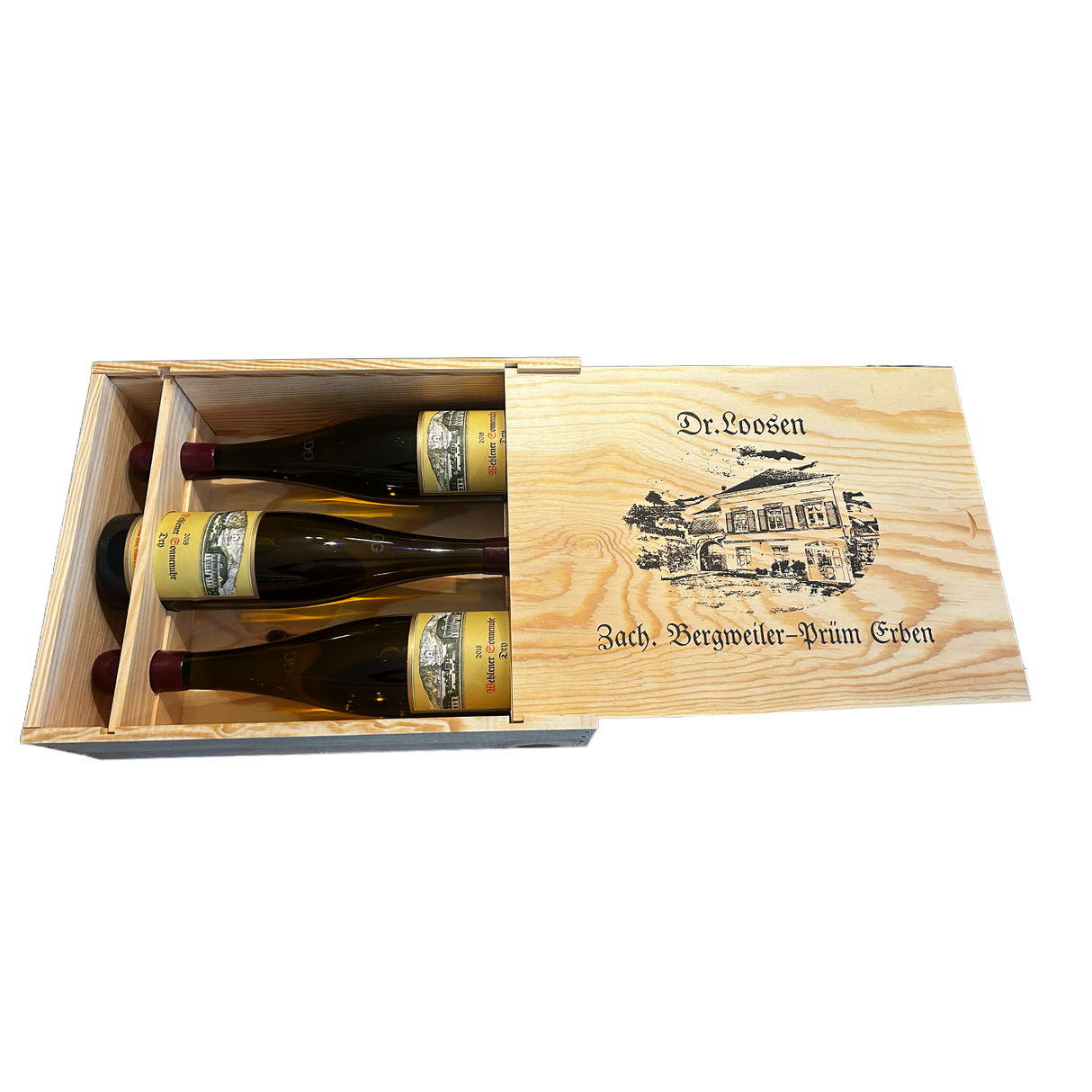 2018 Wehlener Sonnenuhr Riesling GG -3er wooden box-