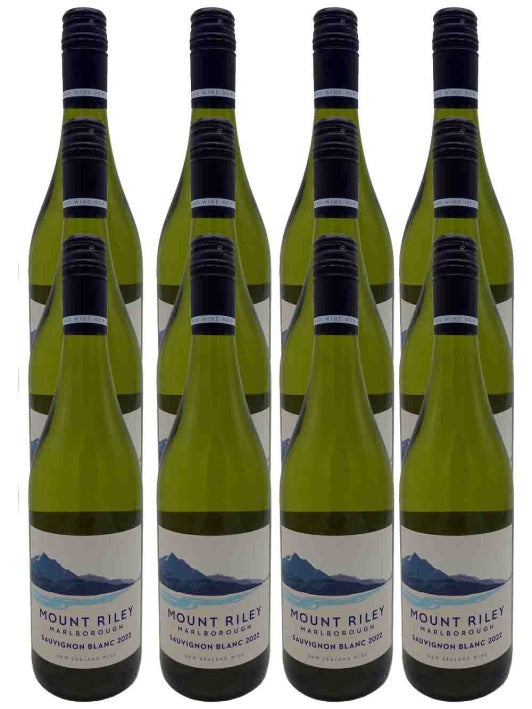 2023 Mount Riley Sauvignon blanc Tower Rock 12er Paket