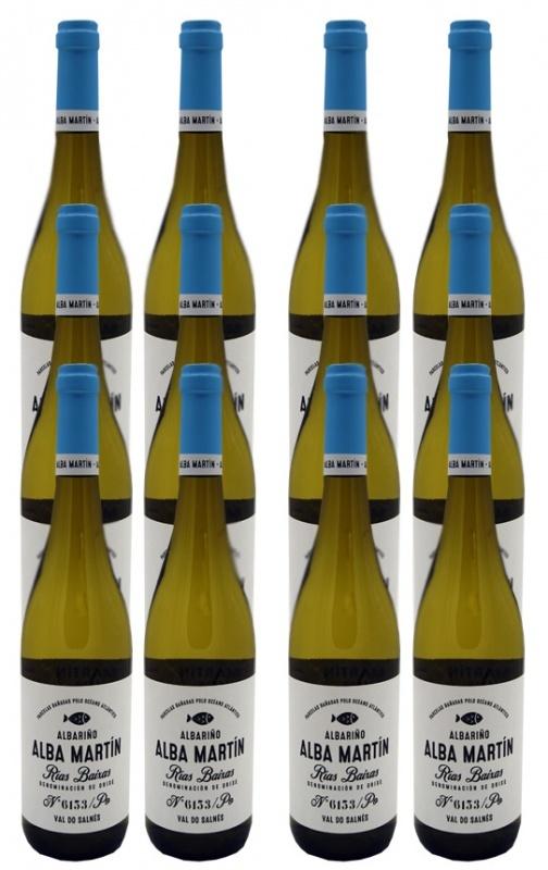 2023 ALBA MARTIN ALBARINO RIAS BAIXAS Alba Martin - Bodegas Martin Códax - Galicia Pack of 12