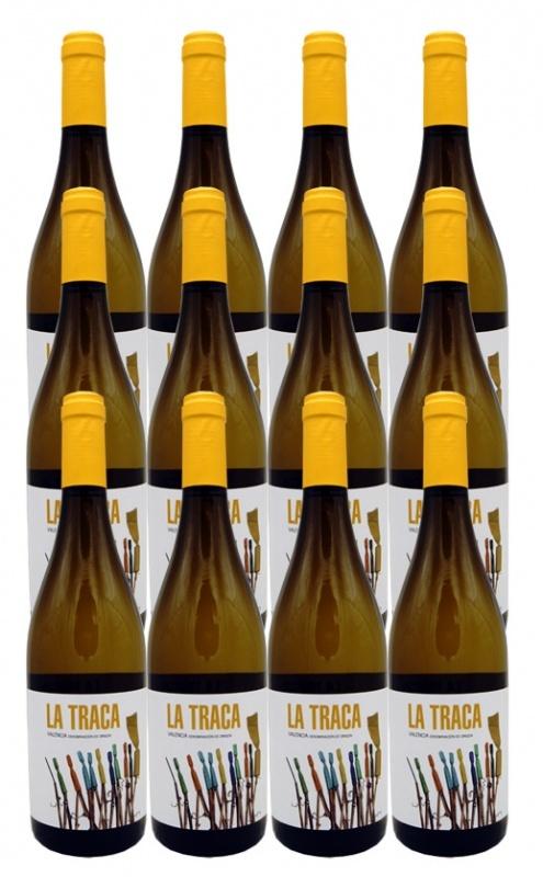 2020 La Traca Blanco  Bodega Mustiguillo 12er Paket