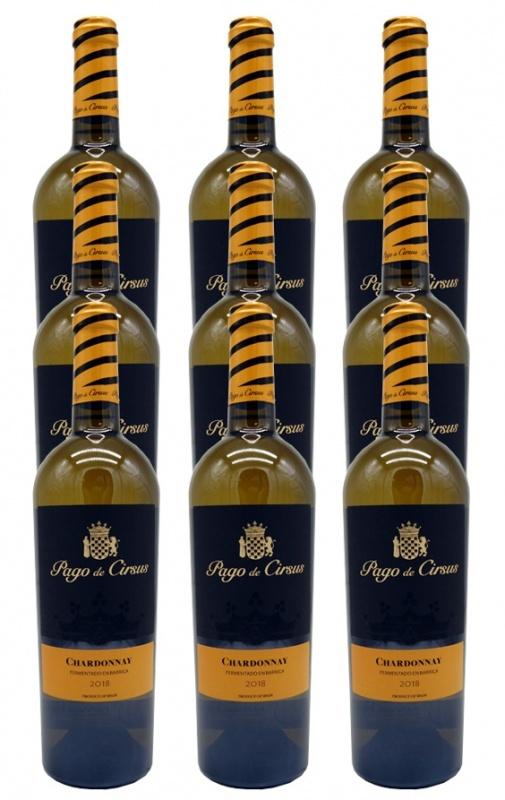 2018 Chardonnay Berrelfermented Pago de Cirsus 9 pack