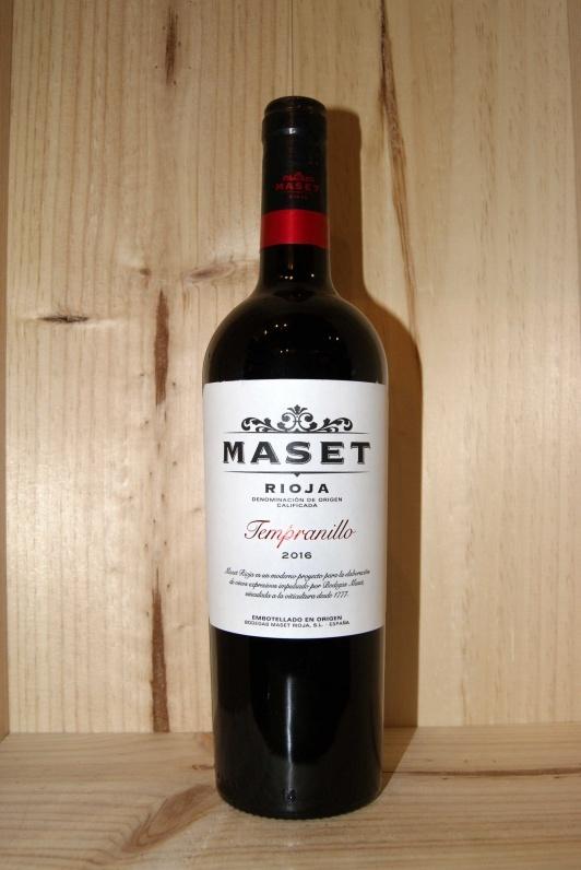 2016 Rioja Maset Tempranillo Maset