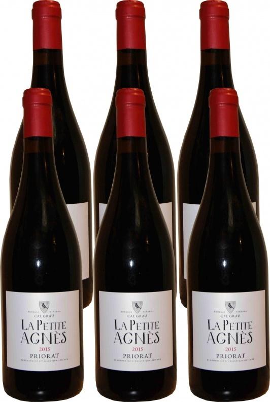 2015 La Petite Agnès Bodegas Cal Gray Pack of 6