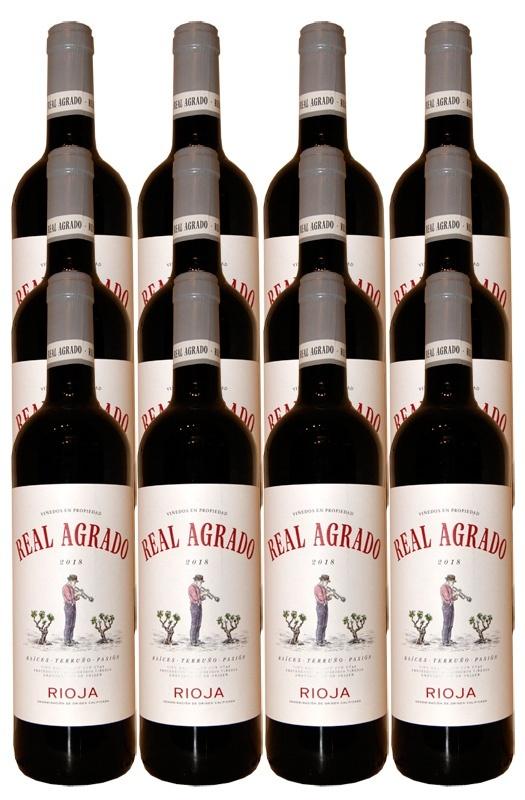 2022 Rioja tinto  Real Agrado Real Agrado  12er Paket