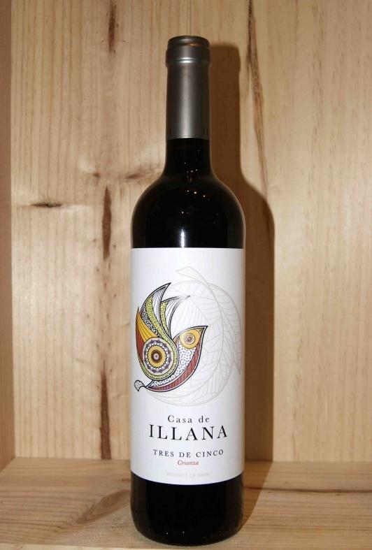 2016 Tres de Cinco Crianza Illana