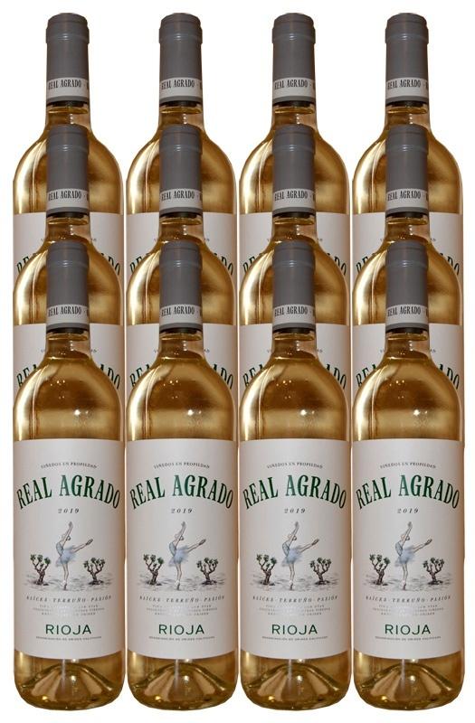 2019 Real Agrado Rioja bianco Real Agrado  12er Paket