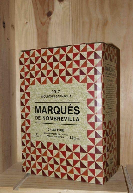 2021 3,0 Ltr Bag in Box, Marques de Nombrevilla, Garnacha tinto Vinas Viejas  San Alejandro