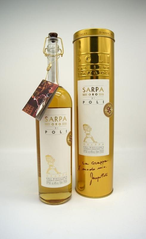 Sarpa Oro Grappa di Poli - Barrique Poli Distillery